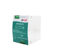 Fuente de alimentación conmutada de riel DIN Industrial EDR-480 480 W 12 V 24 V 48 V CA/CC EDR-480 Fuente de alimentación de Salida única(24V)