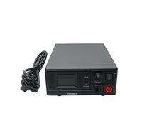Fuente de alimentación conmutada DWC30WIN, Universal Compact 13.8 V DC 110V AC Home Lab AC-DC Convertidor fuente de alimentación para radio CB/HAM móvil, corriente de salida 30A (máx.), visualización