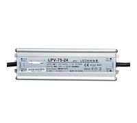Fuente de alimentación conmutada impermeable for exteriores IP67 LPV de 50 W, 60 W y 75 W, de 240 V CA a 12 V CC y 24 V CC, transformador LED for exteriores.(LPV-75-12V 6.3A)