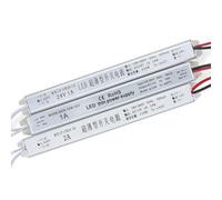 Fuente de alimentación conmutada ultrafina DC12V/24V 12W 24W 36W 60W 72W Transformador de iluminación AC220V 1A 1.5A 2A 2.5A 3A 5A 6A Driver LED (DC24V 72W 3A)