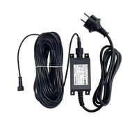 Fuente de alimentación DC 12V/1A con cable de 20 m (para Ecowitt WS90)