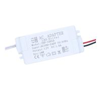 Fuente de alimentación de 12 V con carcasa LED Driver Transformador 6 W 12 W 18 W 24 W 36 W 48 W 60 W Unidad de alimentación LED AC220 V para controlador de tira LED (Nuevo 12 V 1 A 12 W)