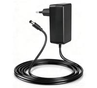 Fuente de alimentación de 12 V y 2 A - Adaptador de Corriente alterna con Entrada de 200-240 V y Cable de 1,5 m. Conector de 5,5 x 2,1 mm. Ideal para iluminación LED, routers, GPS y más.