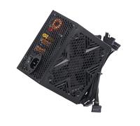 Fuente de alimentación de 550 W/650 W/750 W CC 12 V para computadora de juegos con gestión térmica avanzada, ventilador FDB silencioso de 120 mm