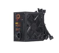 Fuente de alimentación de 550 W/650 W/750 W DC12 V para computadora de juegos con gestión térmica avanzada silenciosa 120 mm FDB ventilador fuente de alimentación para juegos
