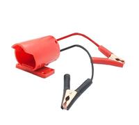 Fuente de alimentación de arranque de coche para Bosch Adaptador de batería de litio de 12 V, compatible con Bosch Devon para Ryobi para Worx 4/5 pines, resina ABS, arrancador portátil compacto para