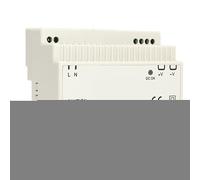 Fuente de Alimentación de Carril DIN de 100 W, Transformador de Alta Frecuencia de 100-240 V CA que Evita Cortocircuitos Fuente de Alimentación de Carril DIN para Control