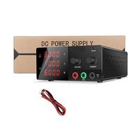 Fuente de alimentación de CC, 30 V, 30 A, 60 V, 10 A, 20 A, 100 V, 5 A, fuente de alimentación de CC programable, banco de trabajo de mantenimiento ajustable for laboratorio con puerto RS485 Alta prec