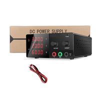 Fuente de alimentación de CC, 30 V, 30 A, 60 V, 10 A, 20 A, 100 V, 5 A, fuente de alimentación de CC programable, banco de trabajo de mantenimiento ajustable for laboratorio con puerto RS485 Alta prec