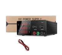 Fuente de alimentación de CC, 30 V, 30 A, 60 V, 10 A, 20 A, 100 V, 5 A, fuente de alimentación de CC programable, banco de trabajo de mantenimiento ajustable for laboratorio con puerto RS485 Alta prec