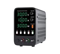 Fuente de alimentación de CC Ajustable, 30V, 10A, función de Memoria programable de Laboratorio, Interruptor regulador de Voltaje de Fuente de alimentación de Banco, 60V, 5A(30V 10A)