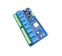 Fuente de Alimentación de CC de 5 A 30 V Módulo ESP32 WIFI Relé de Ocho Vías BLE Placa de Desarrollo Secundaria ESP32-WROOM