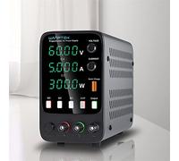 Fuente de alimentación de CC variable corriente continua Fuente de alimentación ajustable 6 0v 5a Función de memoria programable de laboratorio Banco variable Fuente de alimentación Regulador de volta
