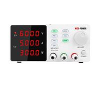 Fuente de alimentación de CC variable USB 30V 10A Laboratorio ajustable corriente continua Fuente de alimentación de laboratorio ajustable 6 0v 5a Regulador de voltaje Estabilizador de encendido POWER