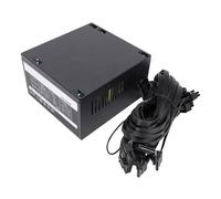 Fuente de Alimentación de Computadora de Escritorio, Fuente de Alimentación Modular ATX 600W con Ventilador Negro 120 Mm, Voltaje Completo Pasivo, PSU Juego Continuo para 10,