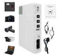 Fuente de alimentación de la cámara WiFi - Batería de Respaldo portátil Batería para enrutador,Paquete de batería del de monitoreo de Seguridad ininterrumpida para cámara