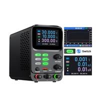 Fuente de alimentación de laboratorio con curva de corriente, estabilizador de voltaje de banco, fuente de conmutación ajustable de 30 V a 10 A y 5 A (30 V 5 A OCP OVP,AC 220 V UK Plug)