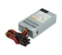 Fuente de alimentación de metal ajustable de 1U de 160 W con placa base de 24 pines y conector de CPU de 4 pines, 2 puertos y 2 puertos IDE, compatible con FSP100-50GUB/FSP180-50PLA/FSP200-50AP