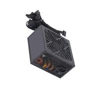 Fuente de alimentación de PC para juegos de tamaño pequeño que mejora la disipación del calor y el juego de cables largos de 550 W/650 W/750 W