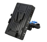 Fuente de Alimentación de Placa de Batería de Montaje en V para Cámara con Abrazadera de Varilla de 15mm, CC 8V 12V 15V, Carga Rápida USB, Tipo C PD80W, Multifuncional