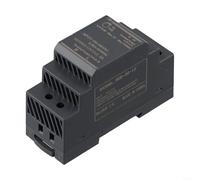 Fuente de alimentación de riel conmutada de CC con salida de 15 W/30 W, voltaje de 12 V/24 V, PC ignífugo, protección contra sobrevoltaje/sobrecarga para sistemas de control de automatización