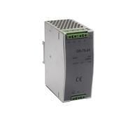 Fuente de alimentación de riel DIN DR-75 75 W 12 V 6,3 A, Fuente de alimentación conmutada CA 110 V/220 V a CC 12 V, Fuente de alimentación de 100 W(15V)