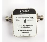 Fuente de alimentación del alimentador de polarización de CC, dispositivo de aleación de rango 1MHz-6GHz con limitación de potencia y voltaje ajustable para laboratorios de pruebas de antena
