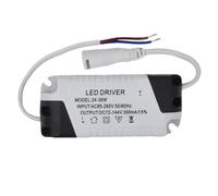 Fuente de alimentación del controlador LED 3-4W 4-7W 8-12W 12-18W 18-24W 24-36W tubo de alimentación lámpara panel lámpara iluminación(24-36W DC,6PCS)