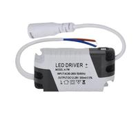 Fuente de alimentación del controlador LED CA-CC 3-4 W 4-7 W 8-12 W 12-18 W 18-24 W 24-36 W transformador de iluminación del panel de la lámpara del tubo(4-7W DC,6PCS)