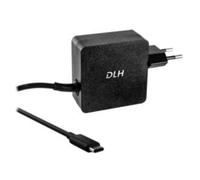 Fuente de alimentación DLH USB-C 65W Power Delivery 5-20V cable 1,8m