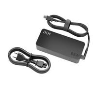 Fuente de alimentación DLH USB-C 65W Power Delivery con cable 1,5 m