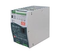 Fuente de alimentación DRS-240-24: amortiguada para carril DIN 240W 24VDC 10A...
