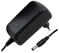 Fuente de alimentación enchufable, 12V=, 3A, 36W, Voltaje de Entrada 100-240VAC, utilizable en Casi Todos los países