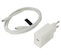 Cargador de Pared Vention FAHWF-EU USB-C 25W Carga Rápida con 2 Cables