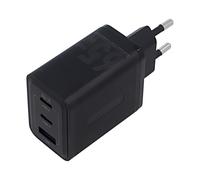 Cargador de pared Vention FERB0-EU 65W GaN 2x USB-C 1x USB-A Carga Rápida