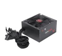 Fuente de Alimentación Gaming 500W 80+ Bronze, Ventilador 140 mm - Ideal para optimizar Equipos de Juego y Mejorar su Rendimiento.