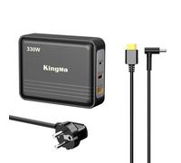Fuente de alimentación GAN de 330W (20V/16,5A) para portátiles HP Omen 15/16/17 y Pavilion Gaming, Cargador rápido USB-C PD 3.0, Cargador con Conector de 4,5 × 3,0 mm