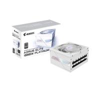 Fuente de Alimentación Gigabyte 1000W 80 PLUS Platinum AORUS ELITE P1000W ICE Modular PCIe 5.0 Blanca