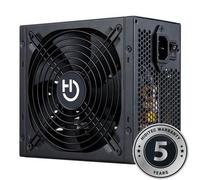 Hiditec BZ550 - Fuente de Alimentación ATX 550W | 80 Plus Bronze | Condensadores Japoneses 105 °C | DC-DC | Tecnología SMD | Ventilador 140 mm FDB PWM | 7 Años Seguridad