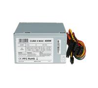 Fuente de Alimentación iBox 400W Certificación CE Modelo CUBE II Enfriamiento Activo