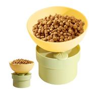 Fuente de alimentación Inclinada a 15 °, elevada Antideslizante, para Gatos, Cachorros, Animales, casa, salón, Interior y Exterior
