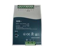 Fuente de alimentación Industrial de Carril DIN de Salida única de 480 W Serie SDR-480 con función PFC SDR-480-24 SDR-480-48(Size:SDR-480-48V)