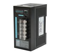 Fuente de alimentación Industrial de riel DIN de 75 W, 24 V CC, 3 A, Fuente de alimentación de riel Que Ahorra Espacio, Fuente de alimentación de riel Negro para automatización