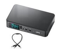 Fuente de alimentación ininterrumpida tipo C de 5,5 x 2,1 mm, puerto para electrónica doméstica, compatible con DC5V9V12V2A, salida ajustable y potente batería de respaldo