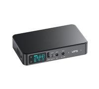 Fuente de alimentación ininterrumpida tipo C de 5,5 x 2,1 mm, puerto para electrónica doméstica, compatible con salida DC5V9V12V2A, batería de respaldo potente ajustable