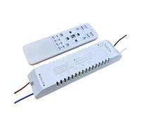 Fuente de alimentación inteligente LED de 22 - 30 V, dos hilos, doble color, regulable, fuente de alimentación de 600 mA hasta 1500 mA con mando a distancia para lámparas de techo, candelabros y tiras