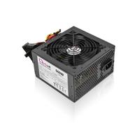 L-Link LL-PS-500-CAB - Fuente de alimentación ATX (500W) color negro y blanco