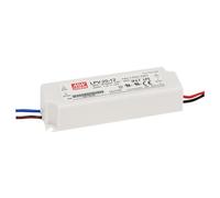 Fuente de alimentación LED 20 W 24 V 0,84 A; MeanWell, LPV-20-24; fuente de alimentación conmutada