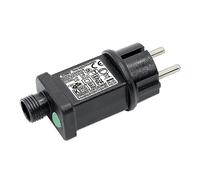 Fuente de Alimentación LED 31V, Transformador Luces Navidad Adaptador Voltaje LED con 8 Modos, Función de Memoria Temporizador, IP44 para Luces árbol de Navidad, Red de Luz, Luces de Carámbano