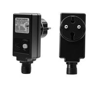 Fuente de alimentación LED de 31 V 6 W: 2 unidades de transformador LED IP44 con temporizador, 8 modos de bajo voltaje con función de memoria, adaptador de fuente de alimentación para iluminación